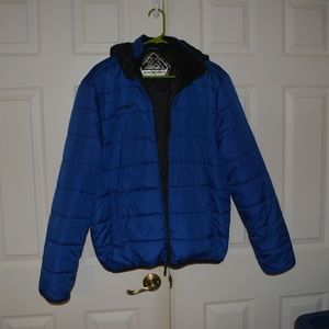 Mens Zero Xposur Blue Jacket - like new